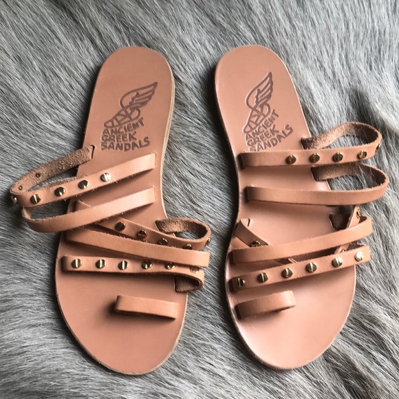 Ancient Greek Sandals Shoes - New Ancient Greek Sandals Nikki studded 36